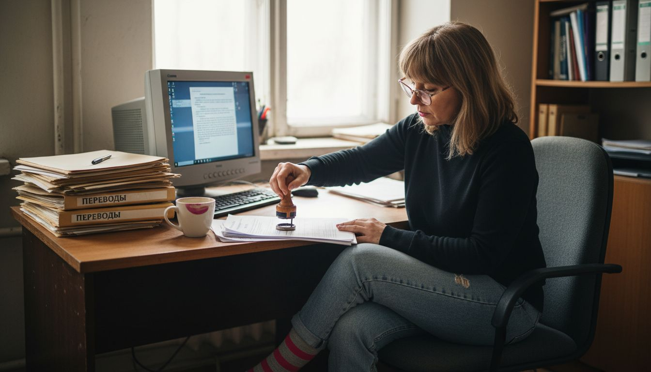 Заверение официальных документов для Германии у переводчика