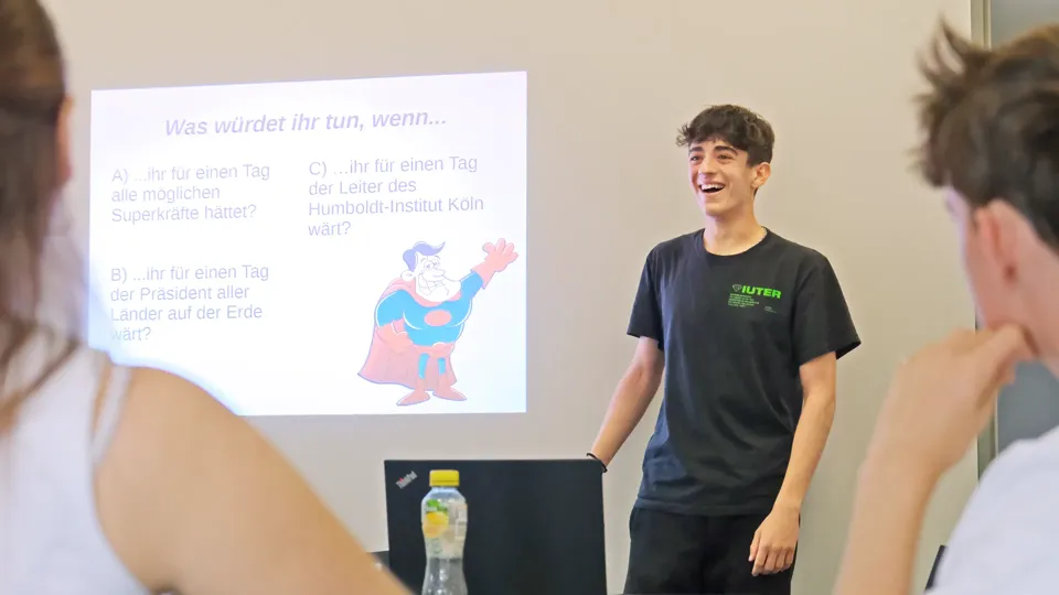 Slideshow presentation