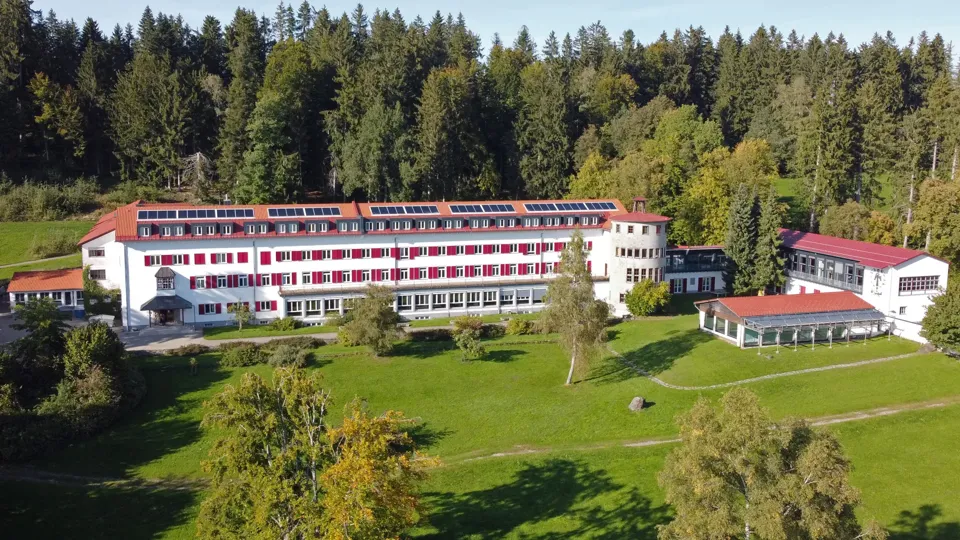 Lindenberg campus from above