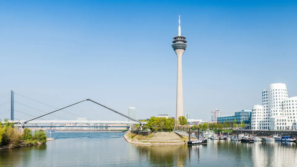 Rhine Tower and Medienhafen