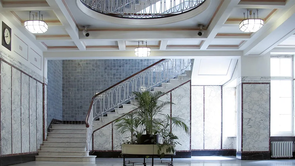 School lobby