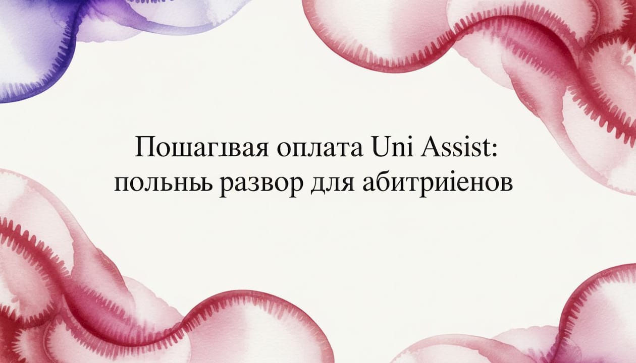 Пошаговая оплата Uni Assist: полный разбор для абитуриентов