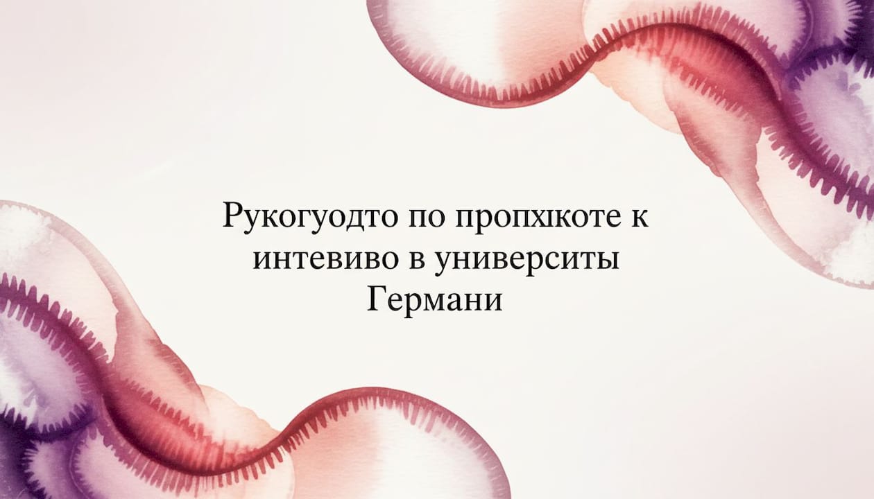 Руководство по подготовке к интервью в университеты Германии