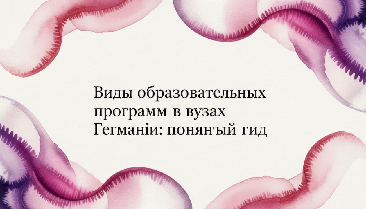 Виды образовательных программ в вузах Германии: понятный гид
