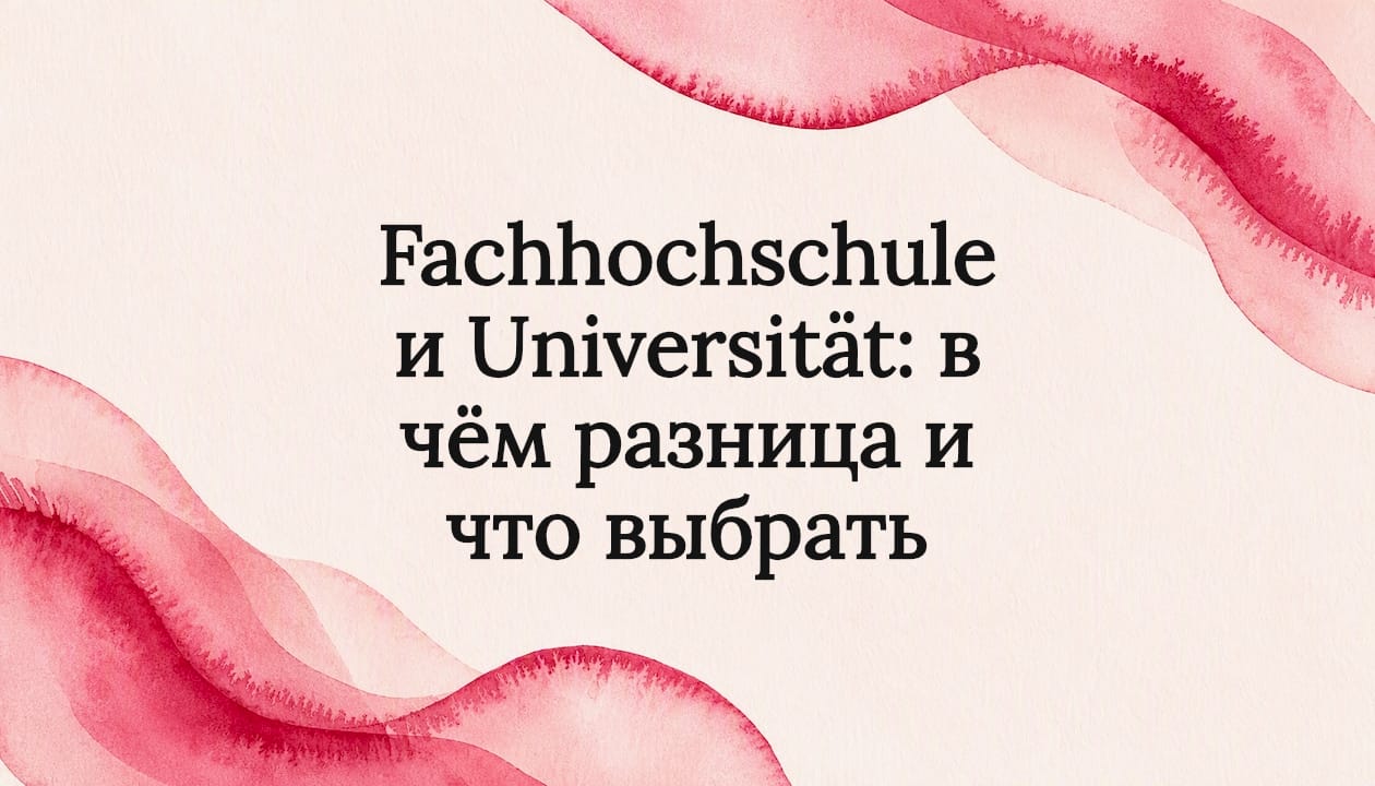 Fachhochschule и Universität: в чём разница и что выбрать