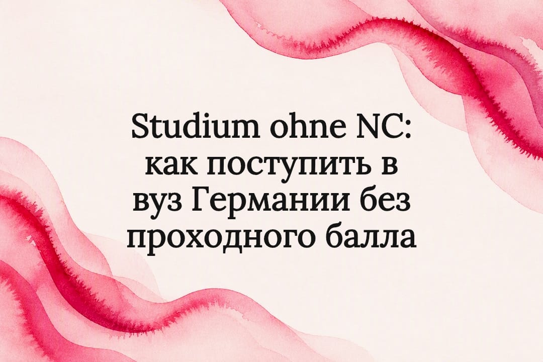 Studium ohne NC: как поступить в вуз Германии без проходного балла
